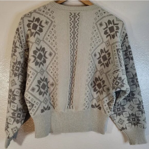 ❤️ Rrrrruss Vintage Snowflake Knit Sweater - Picture 3 of 3